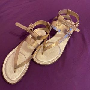 Gold Sandals